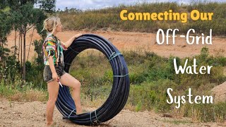 Our Off-Grid Water System GOES LIVE | Prepping For A BIG HEAT WAVE ☀️☀️☀️