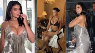 Kylie Jenner Dazzles in Bold Plunging Gown at Paris Fashion Week ❤️