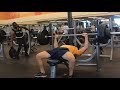 What happens when you DEAD STOP BENCH at a new gym?! 365lb/165kg bench press at 151lb/69kg bodywt