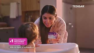 Tedibar - Pediatrician Prescribed Moisturising Bar Go Soap-Free Tamil 30 Sec
