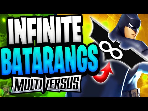 I Got INFINITE Batarangs in MultiVersus! (So Broken)