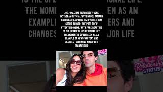 Joe Jonas Goes Instagram Official With Tatiana Gabriela #JoeJonas #SophieTurner #CelebrityNews