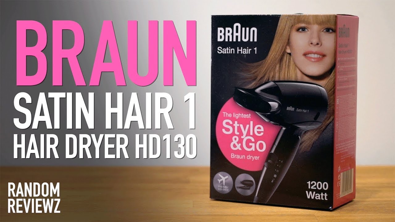 Dryer Go 1 Satin YouTube Small Hair HD130 & Hair Style Dryer? - Hair Best BRAUN