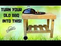How To Build a DIY Mobile  BBQ Cart (With Bottle Opener) #evolutionr255sms #AEGTOOLS #BBQ