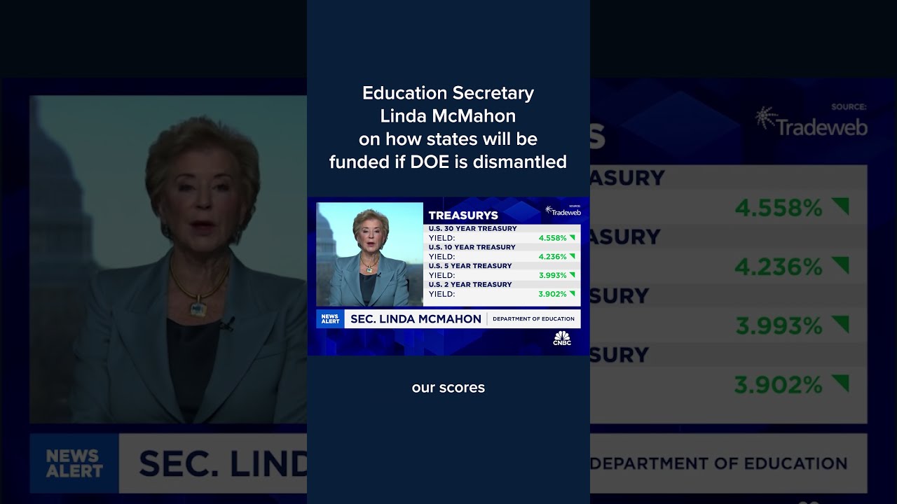 Education Secretary Linda McMahon On How States Will Be Funded If DOE Is Dismantled