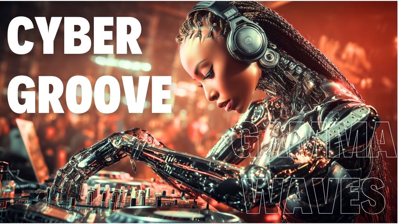 Gamma Afro Futuristic + Robotic DJ Soundscape | Brainwave Productivity Activation