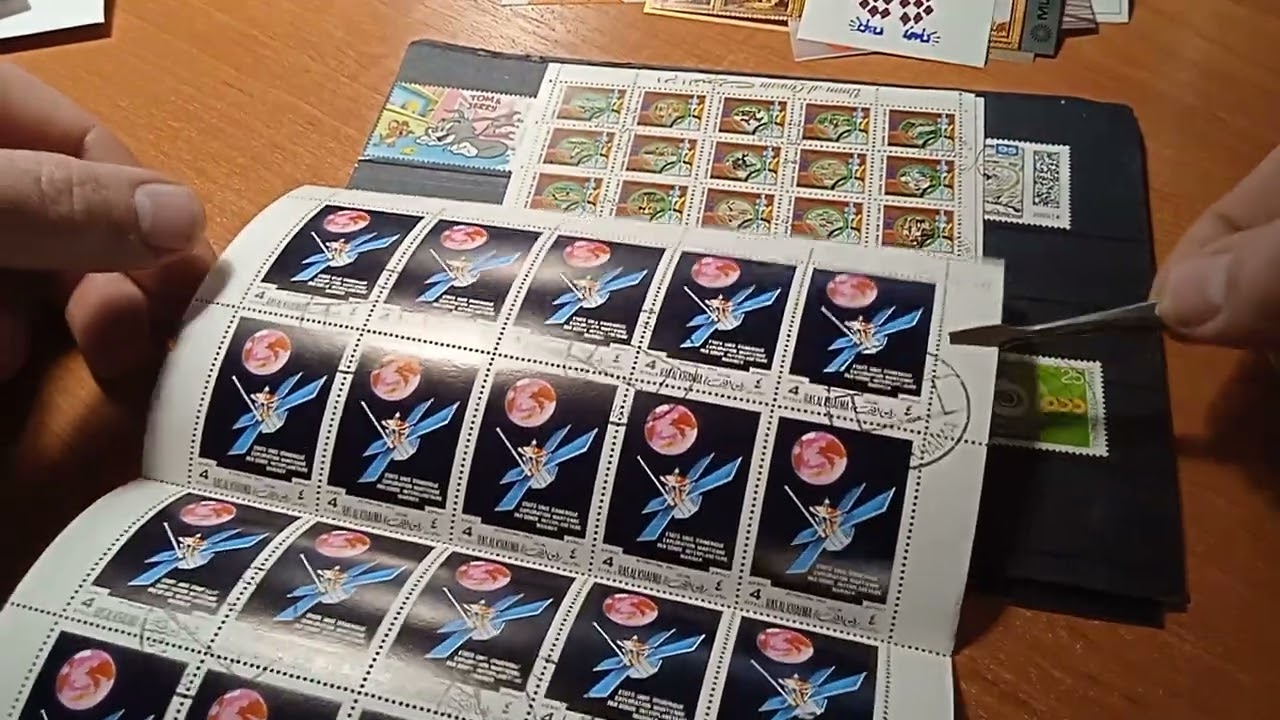 Еще одно письмо от Кирилла много интересных марок.Филателия марки хобби.