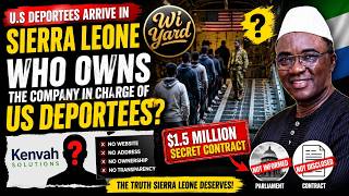 Dr. Richard Konteh: Who Owns Kenvah? Sierra Leone’s Secret US Deportee Deal Explained
