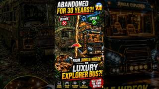 Abandoned Jungle Bus Restored to Perfection! 😱🚍 | Unreal Transformation