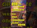 Chocolate as Warrior's Drink| The History of Chocolate | Food History #history