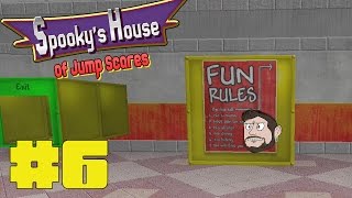 Spooky's House of Jump Scares pt6 - FAST FOOD AND WIGGLY WORMS (rooms 600-710)