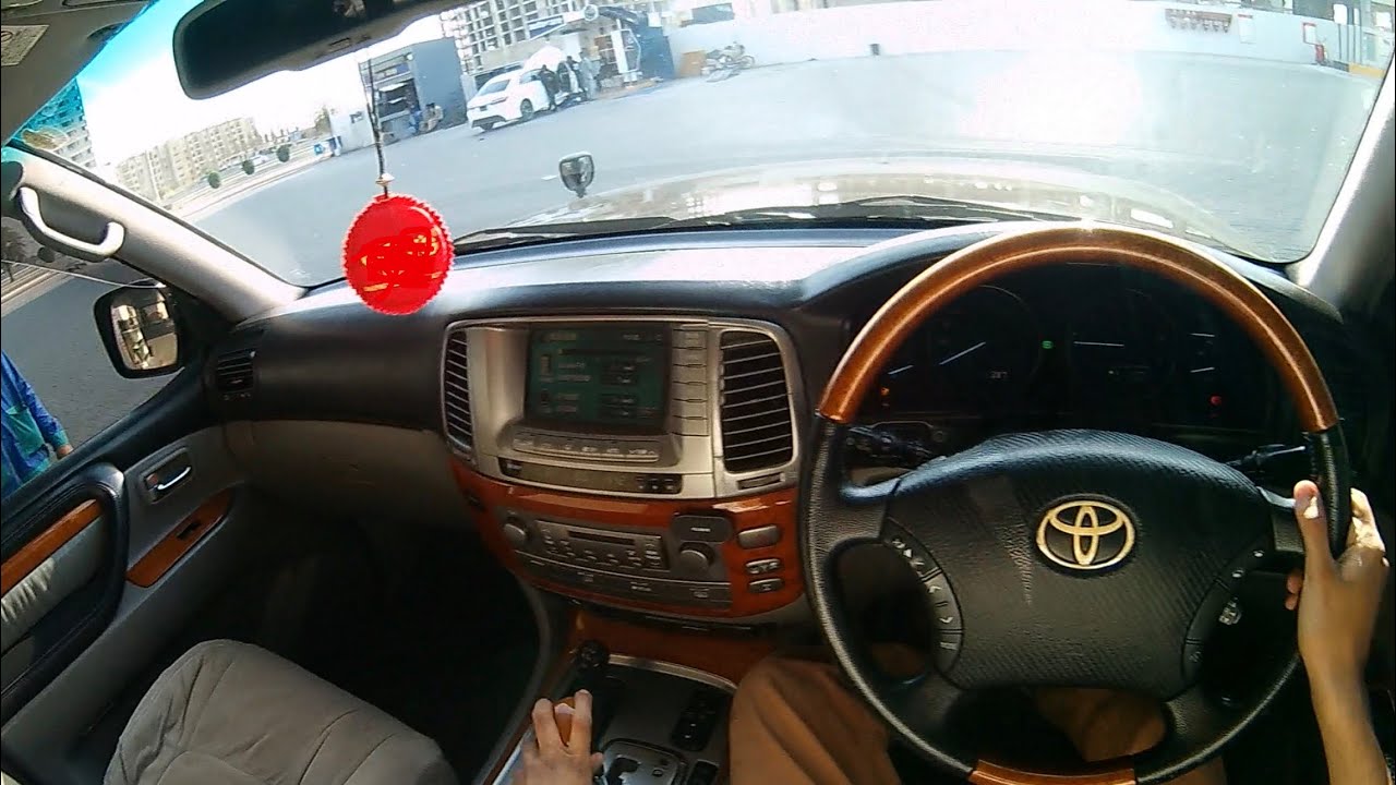 2006 Toyota Land Cruiser Cygnus - POV Review - LC100