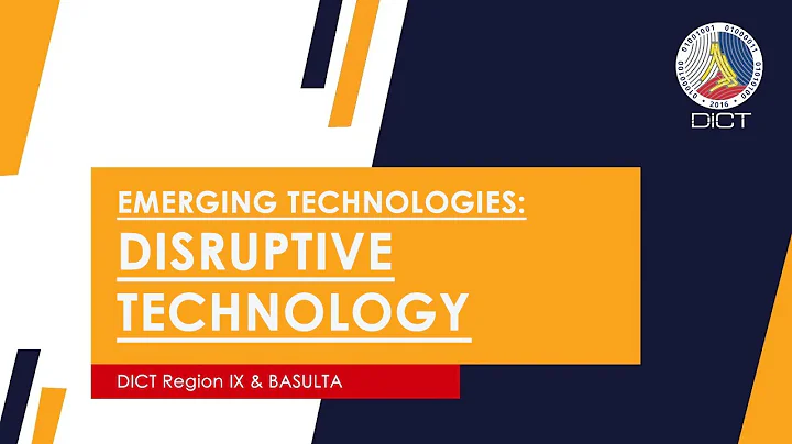 Emerging Technologies: Disruptive Technology