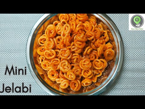 Diwali sweets / Mini jelabi / how to make bakery style mini jelabi at home? / #sweetrecipes