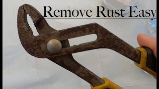 How To Remove Rust Off Tools and Surfaces Easily by GK7 Garage 4,755 views 2 years ago 8 minutes, 17 seconds
