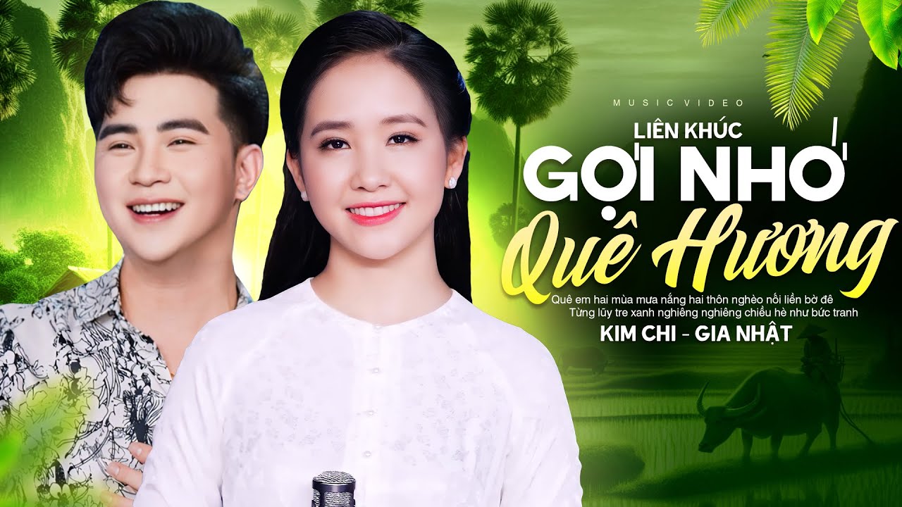 Liên Khúc GỢI NHỚ QUÊ HƯƠNG - KIM CHI, GIA NHẬT | Cặp Đôi Hát Nhạc Trữ Tình Miền Tây Ai Cũng Say Mê