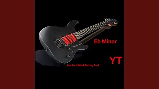 Video thumbnail of "YT Jam Tracks - 80s Rock Ballad Backing Track Eb Minor"