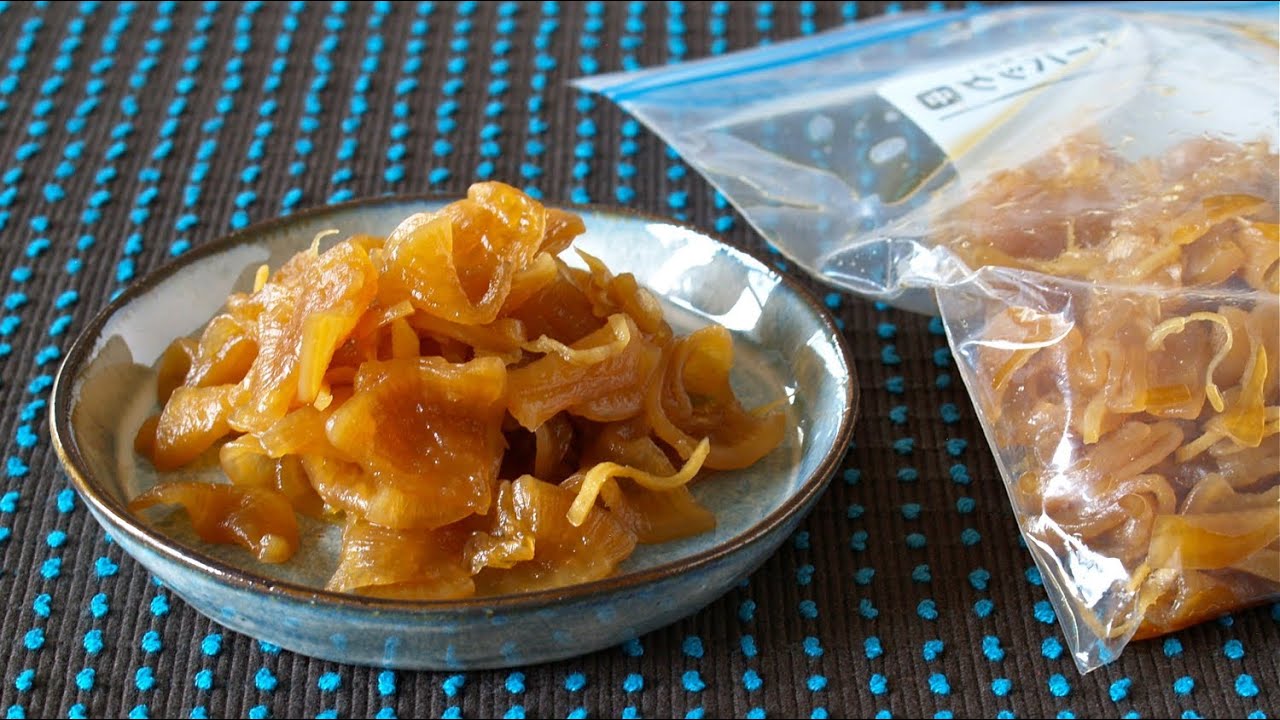 How to Make Harihari-Ni (Simmered Crunchy Daikon Radish) Recipe 大根のハリハリ煮 (簡単常備菜) レシピ | ochikeron