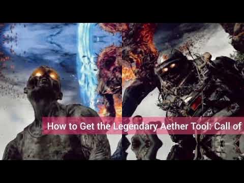 How to Get the Legendary Aether Tool: Call of Duty MW3: A Schematics in