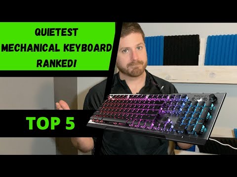 Top 5 Quietest Mechanical Keyboard Review - 2021