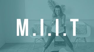 MIIT #3! Burn Belly Fat Without HIIT! Ultimate MEDIUM Intensity Interval Training Cardio