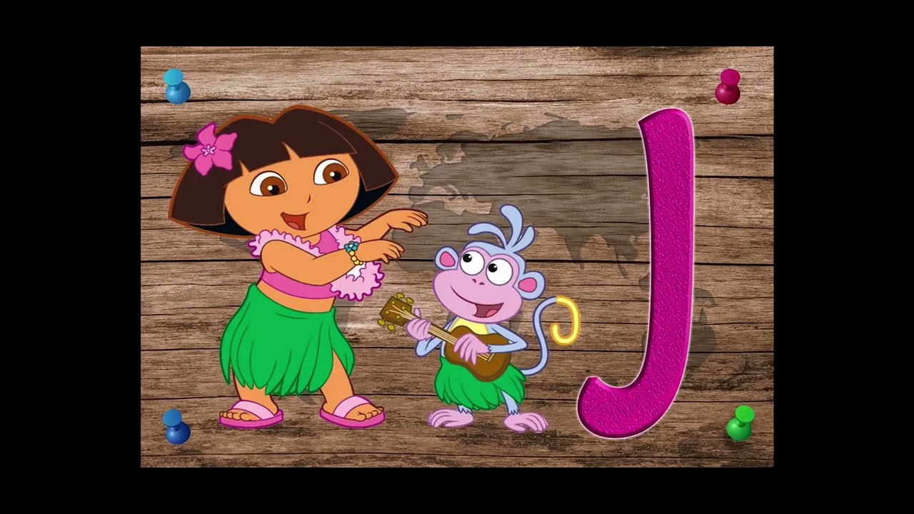 DORA THE EXPLORER ABC SONG - alphabet songs for preschoolers - abcd ...