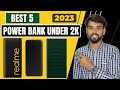 ✅Best 5 Power Bank Under 2000 in India 2023⚡Best Power Bank Buying Guide⚡Most Detailed Review