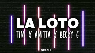 TINI, Becky G &amp; Anitta - La Loto (Letra)