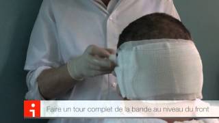 Greffe Capillaire - Réalisation d'un pansement de FUE - Dr Bodnar Toulouse