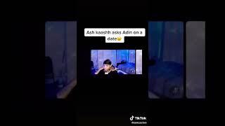 ash kaash asks adin on a date #ishowspeed #funny #tiktok #youtubeshorts