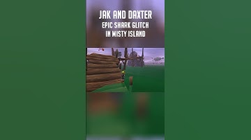 Jak and Daxter: Lurker Shark Glitch in Misty Island 🌊🦈 #shorts #jak #daxter #jakanddaxter