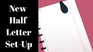 New Half Letter Planner Set-Up Flipthrough//Arc//Martha Stewart//Cloth & Paper//Janes Agenda