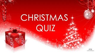Christmas Quiz 1 - Cool Pub Quiz