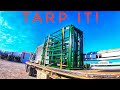 My Trucking Life | TARP IT! | #2240 | March 19, 2021