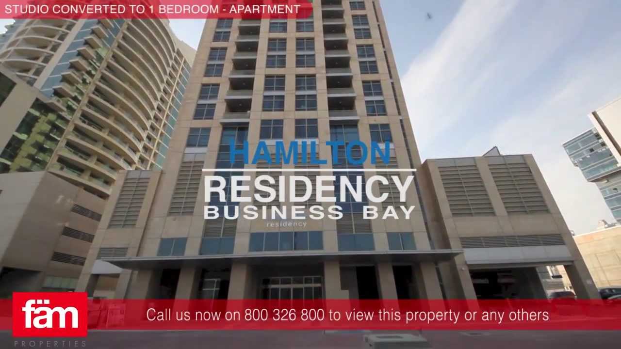 Hamilton Residency Studio Converted To 1 Bedroom For Rent Business Bay Dubai By Deyaar