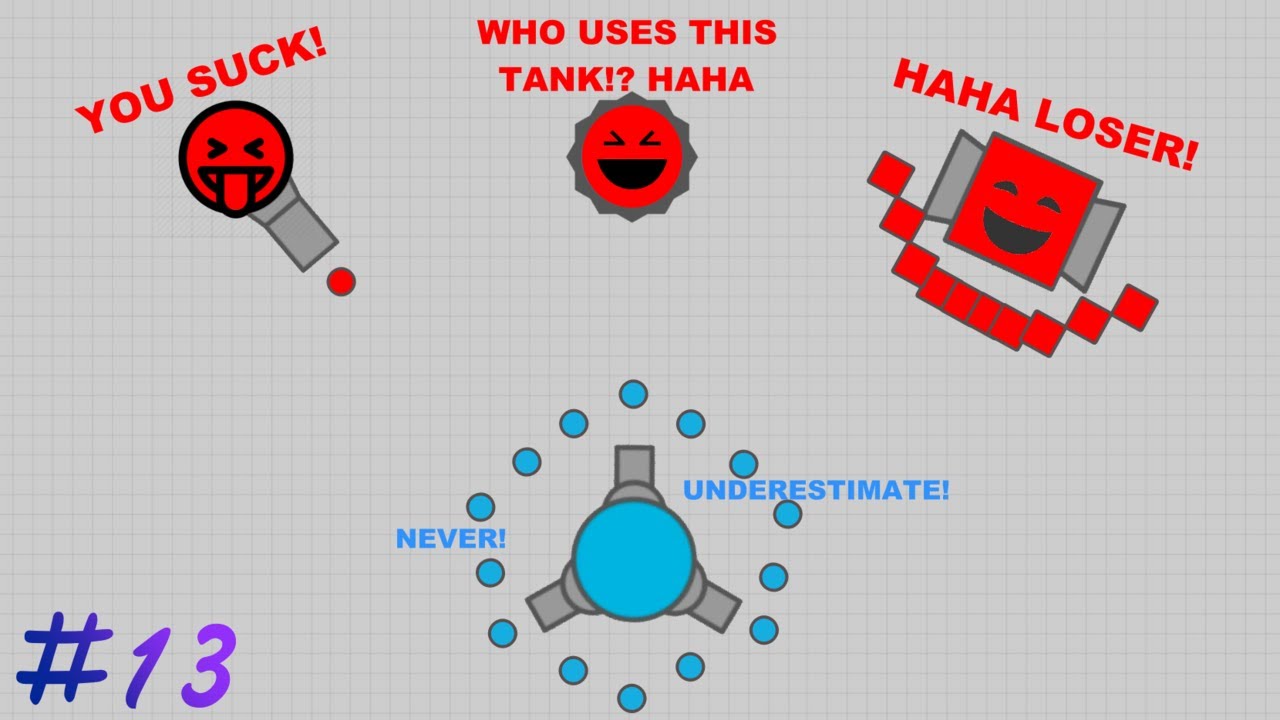 Auto 3 Montage #13 | Diep.io Mobile