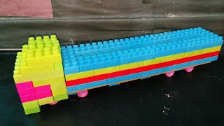 Satisfying DIy Big Truck /ASMR building block#buildingblocks 