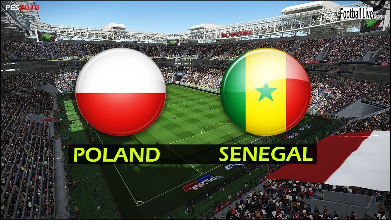 PES 2018 | POLAND vs SENEGAL | Full Match & Amazing Goals | Gameplay PC