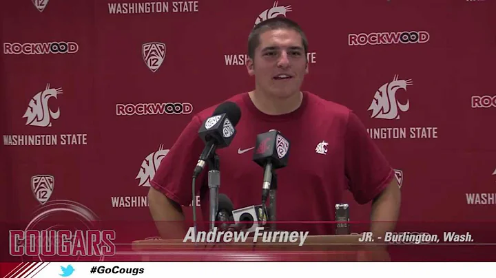 WSU Football: Andrew Furney after EWU game