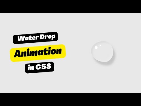 Water Drop Animation Jquery