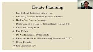 Judge Irv Condon of Charleston County Estate Planning and the Probate Process