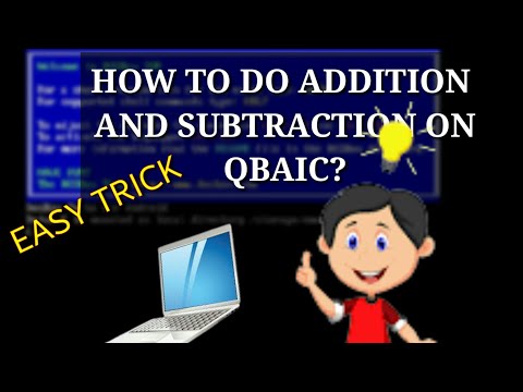 HOW TO MAKE CALCULATER ON QBASIC64|| EASY CODING|| ADDITION AND SUBTRACTION||@Technical Guruji