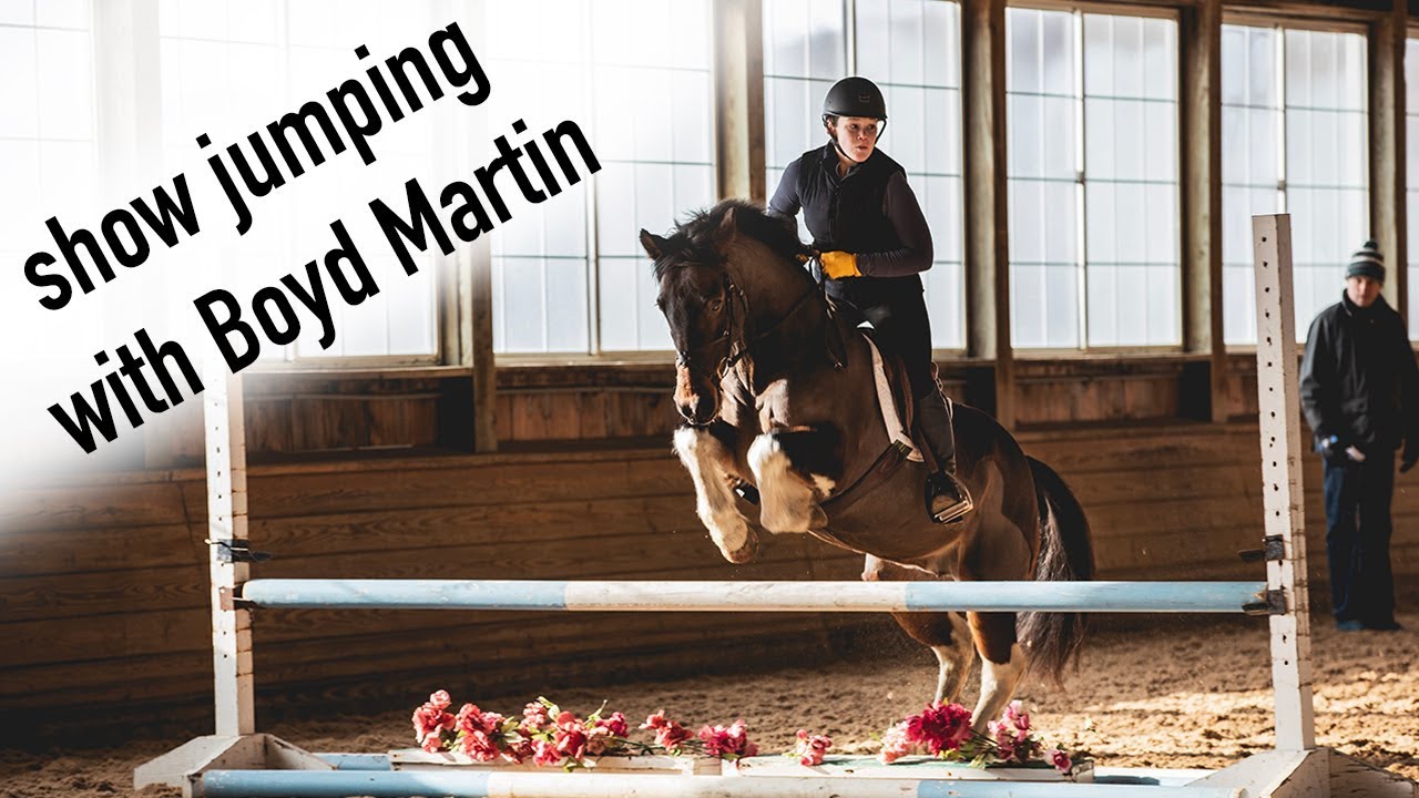 Show Jumping Clinic with OLYMPIC RIDER Boyd Martin !