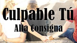 Culpable Tu (Alta Consigna) (Video Lyric)