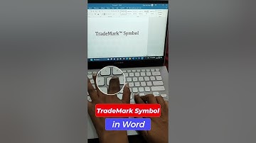 TradeMark Symbol in Word ™ in Word #shorts #viral