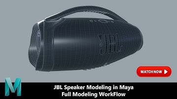 3D Product Modeling JBL Speaker  - Maya tutorial ‪