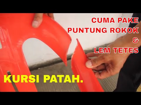 Campurkan lem Korea dengan kapas wajah supaya hasilnya lebih kuat.. 