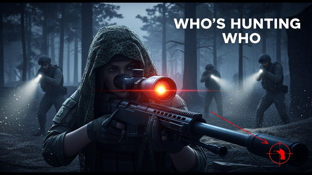 "Who's hunting who now?" - Female Sniper Eliminates Elite Kill Team