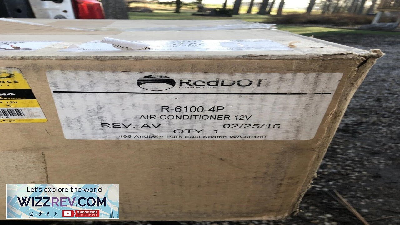 Red Dot AC Unit 12v Rooftop Mount R 6100 4P eBay Review