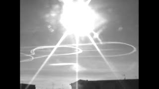 Completley Fucked Sky.... And Yes This Are 100% Chemtrails